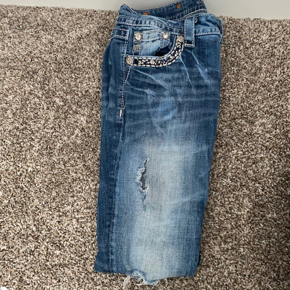 Blue Ripped Jeans